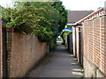 Alley from Old Road East to Milton Hall Road