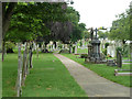 Path in Gravesend Cemetery