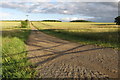 Farm track to Temple Spinney