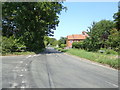 TG1218 : Reepham Road, Alderford by Geographer
