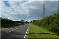 Electric cables over Cliffe Road