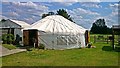 Cafe in a yurt