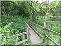 Footbridge Over Unnamed Watercourse Near Seghill