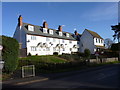 Houses on Worcester Road (A4104), Pershore