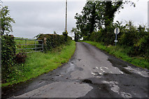 H4078 : Minor road at Gortnacreagh by Kenneth  Allen