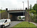 Railway bridge over the Leeds Ring Road at Lower Wortley