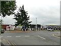 Roundabout at the bottom of Royds Lane