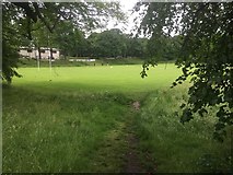 NT2770 : Rugby pitch, Inch Park by Richard Webb