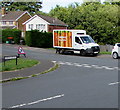 ST3090 : Sainsbury's home delivery van, Rowan Way, Newport by Jaggery