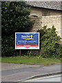 TM4290 : Beccles Baptist Church sign by Geographer