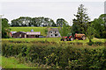 Spreading slurry in a field, Tullyvally