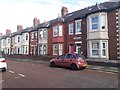 NZ2566 : Terraced houses, Cavendish  Place, Jesmond, Newcastle upon Tyne by Graham Robson