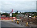 Entrance to building site, Harrington Lane, pinhoe