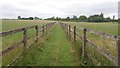 Path heading to Fritwell Road