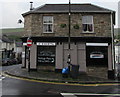 North side of a town centre fish & chips shop, Blaenavon