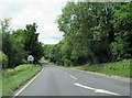 SP0047 : Fladbury village sign on A44 Evesham Road by Roy Hughes