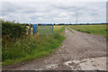 Public right of way towards Oak Tree Farm