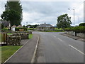 Station Road approaching the B9099 at Murthly