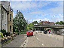 TL4659 : Riverside and Elizabeth Way Bridge by John Sutton