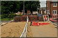 Brick paving on Company Road