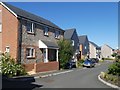 Houses with assorted facades, Higher Meadow, Cranbrook