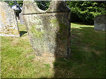 TQ5243 : Eighteenth century gravestone at Penshurst by Marathon