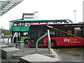 Buses at Manchester Airport