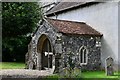 TM1768 : Bedingfield, St. Mary's Church: South porch by Michael Garlick