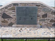 NT9464 : Eyemouth Community Memorial Wall by Jennifer Petrie