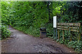 South Staffordshire Railway Walk at Castlecroft in Wolverhampton