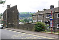 Bus stop on west  side of Keighley Road