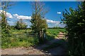 Entrance to a footpath, Kingston Seymour