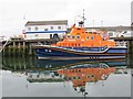 Campbeltown lifeboat at the quayside