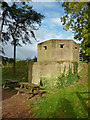 Canalside pillbox at Market Drayton in Shropshire