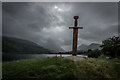 SH5760 : King Arthur Excalibur Sword Sculpture, Llanberis by Brian Deegan