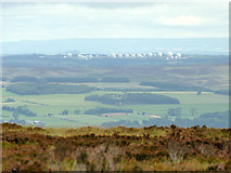 SE1145 : View from Ilkley Moor to Menwith Hill by Stephen Craven
