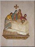 TM1714 : St James, Clacton: Stations of the Cross (14) by Basher Eyre