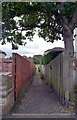 Footpath leaving Westfield Lane, Scholes