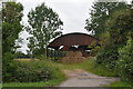 Dutch barn on Smewins Road, Shottesbrooke