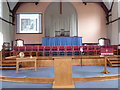 Maldon Methodist Church: interior