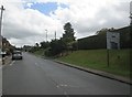 Horsham  Road  toward  roundabout  for  A23