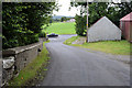 Wall along Mountjoy road, Tattraconnaghty