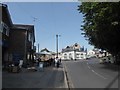 Looking from Coast Road towards the High Street