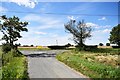 Badingham: Looking towards the A1120 from Hollow Lane