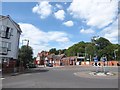 Roundabout near Wivenhoe Railway Station