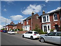 Parked cars in the High Street