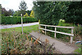 Footbridge on Mains Lane, Seaton Ross