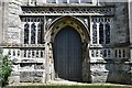 Laxfield, All Saints Church: West entrance to the tower