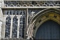 Laxfield, All Saints Church: Tower west doorway detail