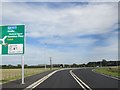 SE8542 : The  new  road  layout  on  the  A1079  at  Shiptonthorpe  roundabout by Martin Dawes